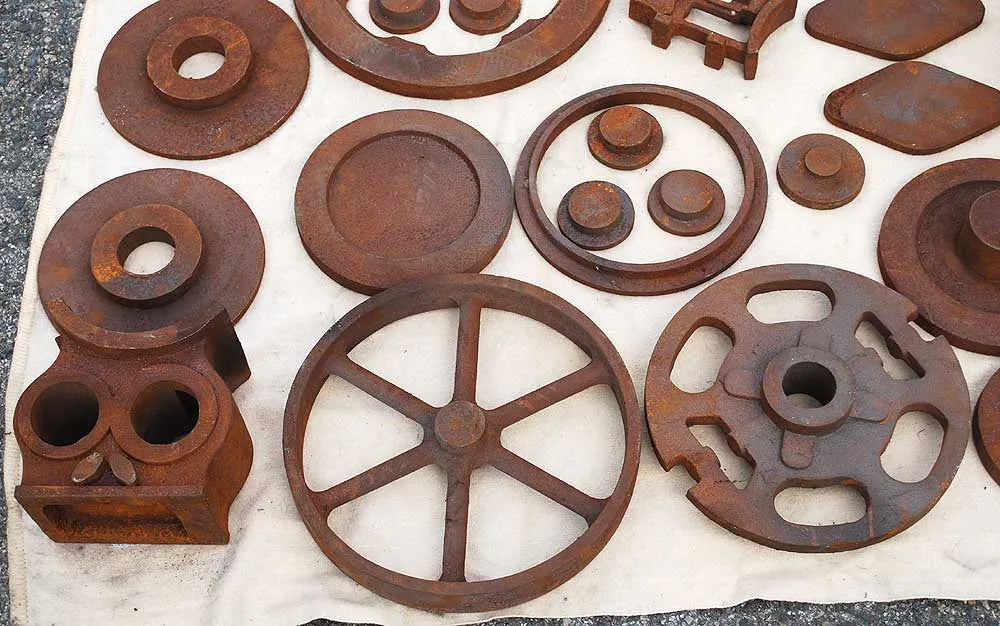 3 inch scale Fowler parts, boiler & castings