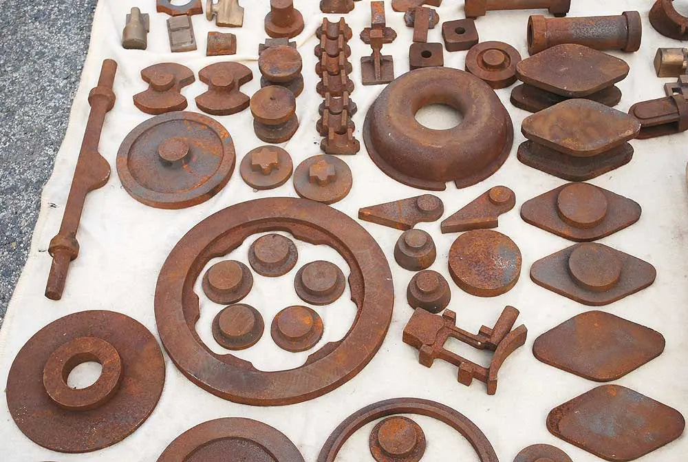 3 inch scale Fowler parts, boiler & castings