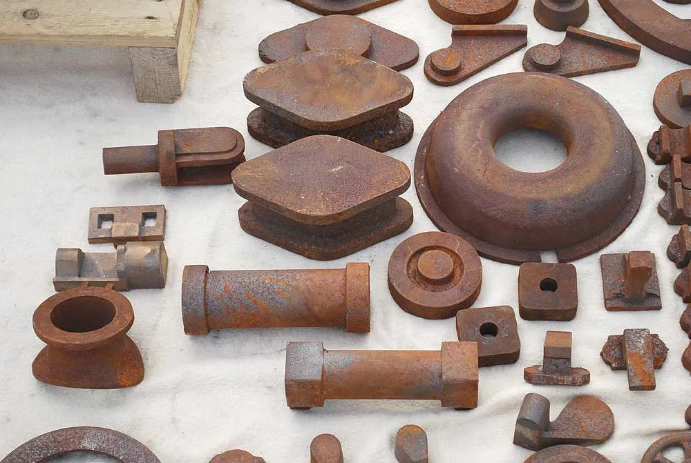 3 inch scale Fowler parts, boiler & castings