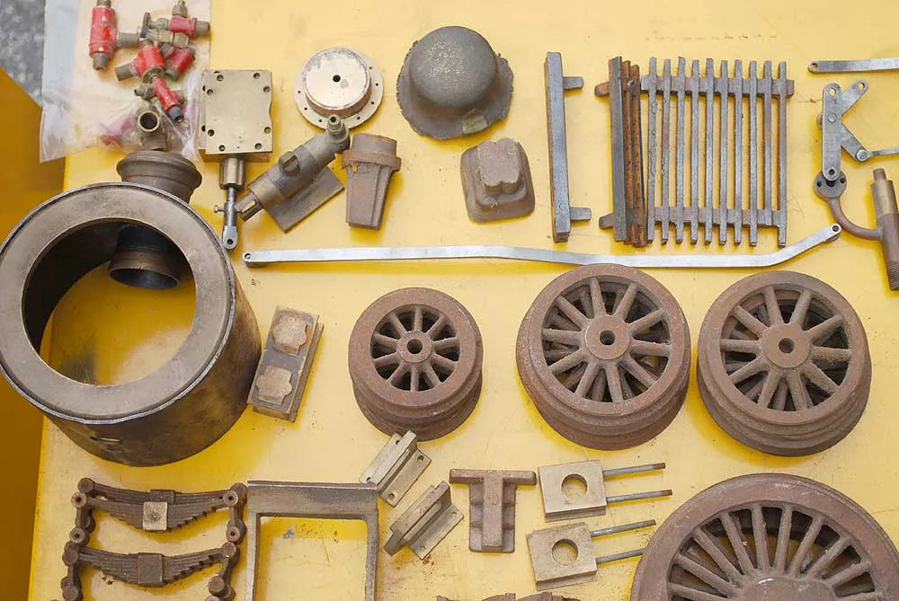 Parts for 3 1/2 inch gauge "Maisie"
