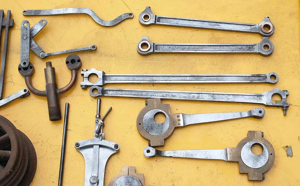 Parts for 3 1/2 inch gauge "Maisie"