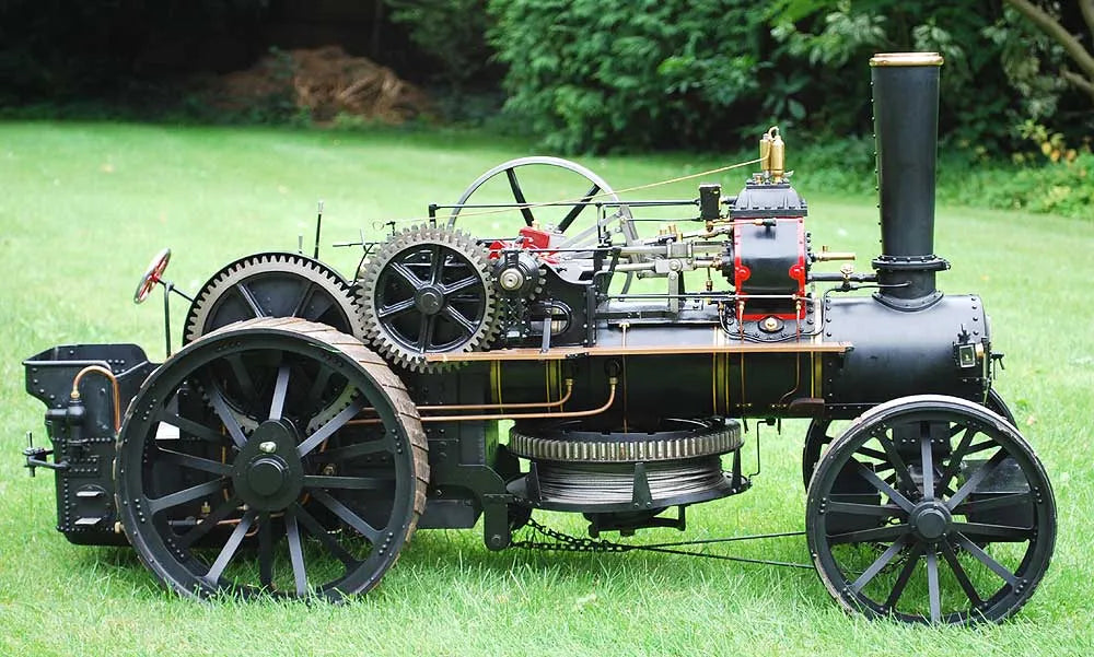 2 inch scale Fowler ploughing engine