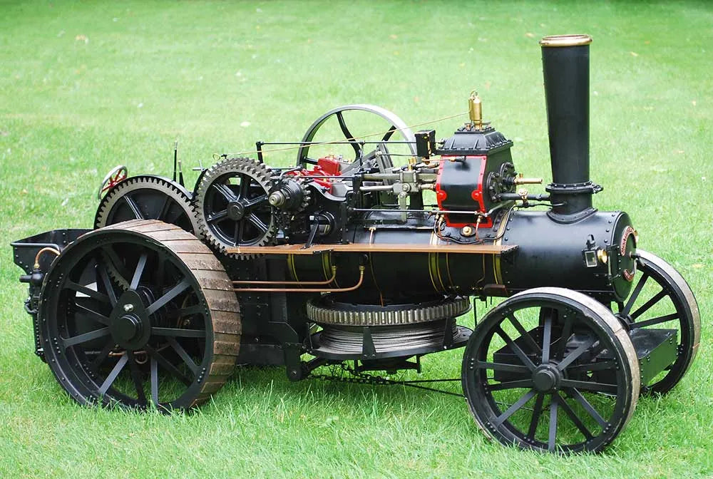 2 inch scale Fowler ploughing engine