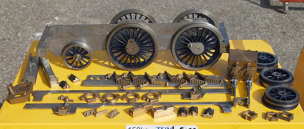 part-built 3 1/2 inch gauge "Petrolea"