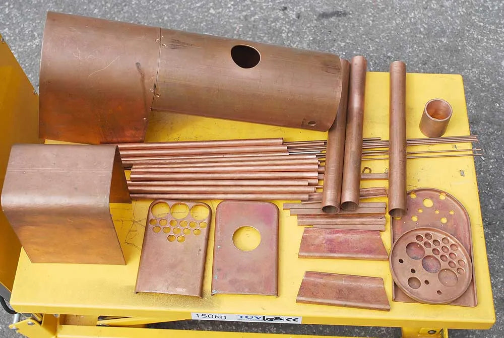 part-built 7 1/4 inch gauge "Bridget"