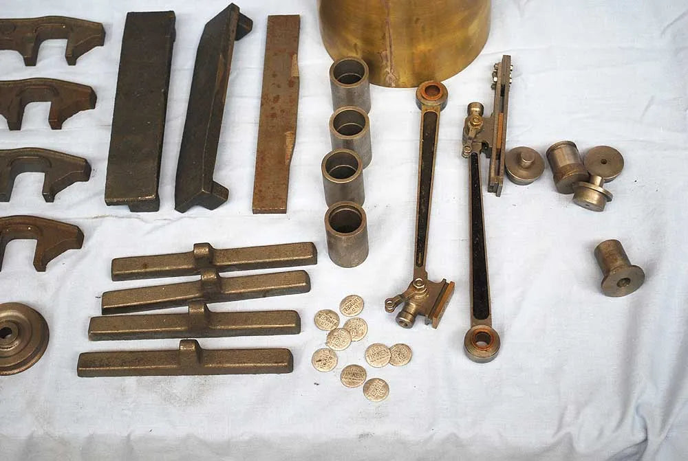 part-built 3 1/2 inch gauge "Columbia"