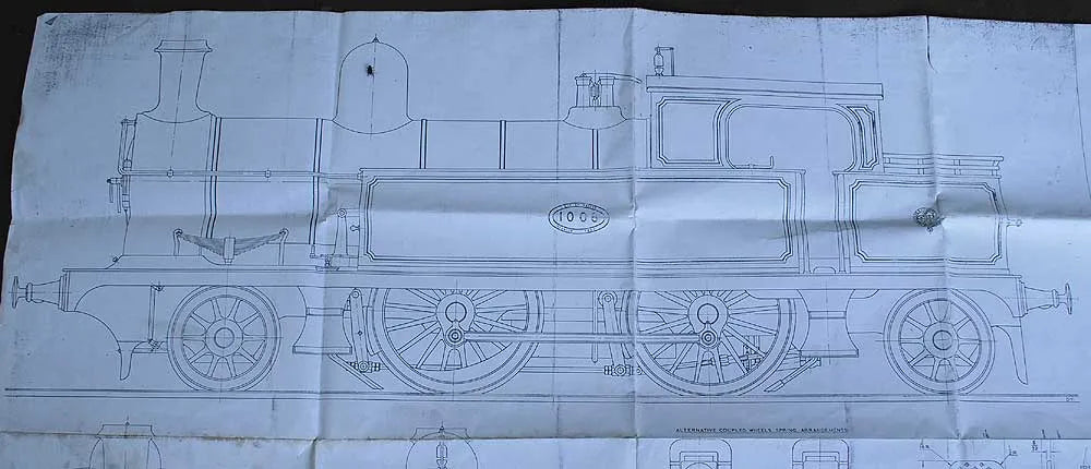 part-built Don Young 5G L&Y 2-4-2T