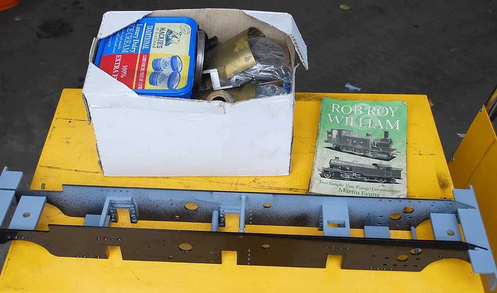 part-built 3 1/2 inch gauge "William"