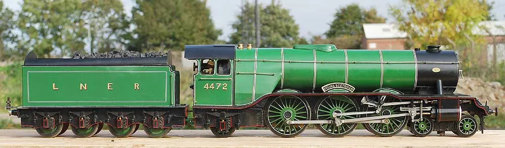 2 1/2 inch gauge "Flying Scotsman"