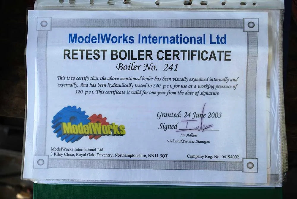 7 1/4 inch gauge ModelWorks Britannia
