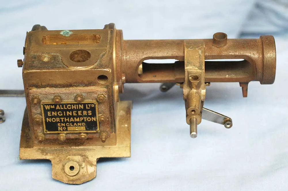 part-built 1 1/2 inch scale Allchin traction engine
