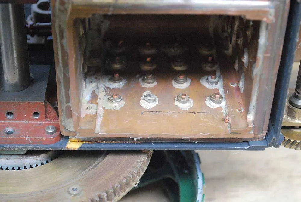 part-built 1 1/2 inch scale Allchin traction engine