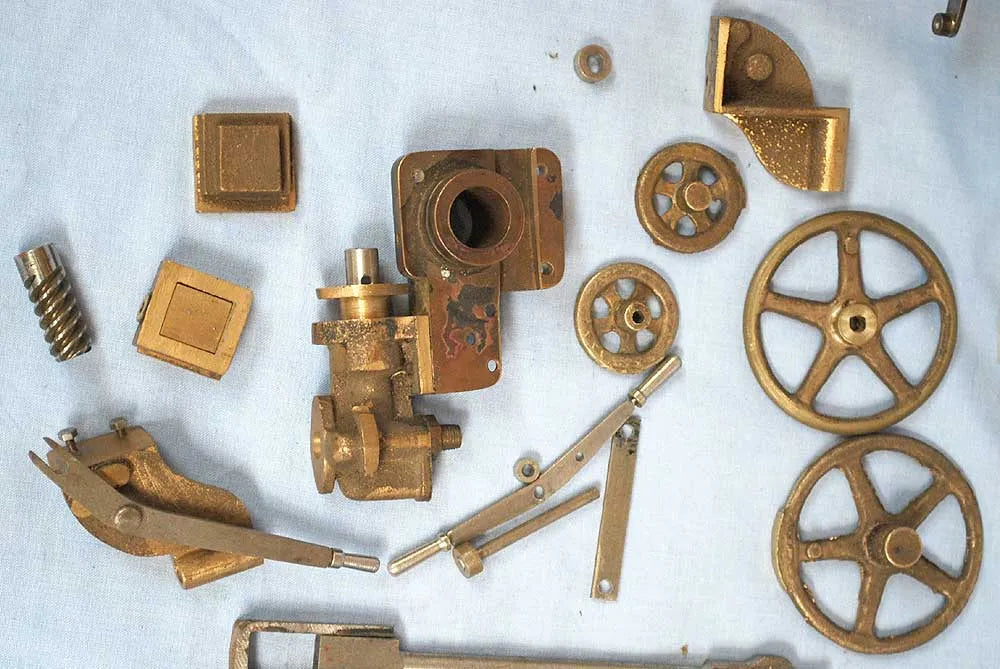 part-built 1 1/2 inch scale Allchin traction engine