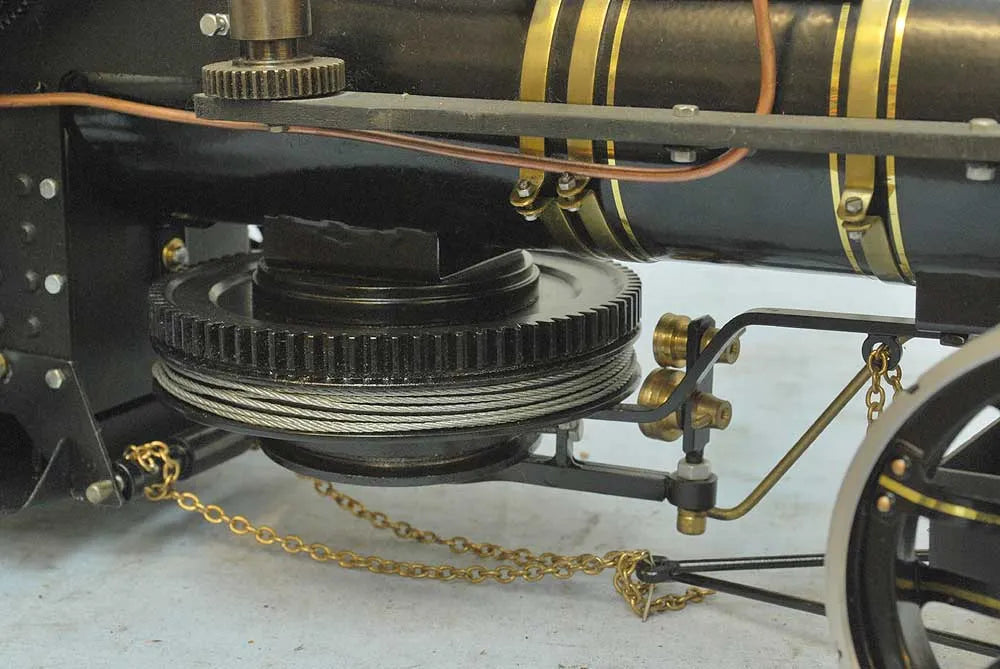 Markie ploughing engine