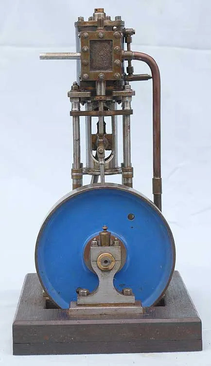 Vertical scratch-built Greenly-type engine