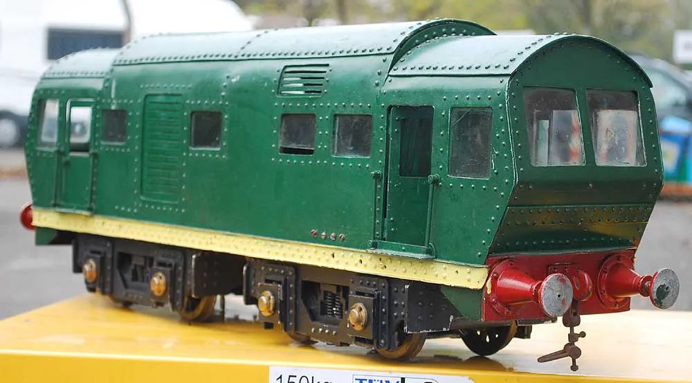 3 1/2 inch gauge BoBo electric shunter