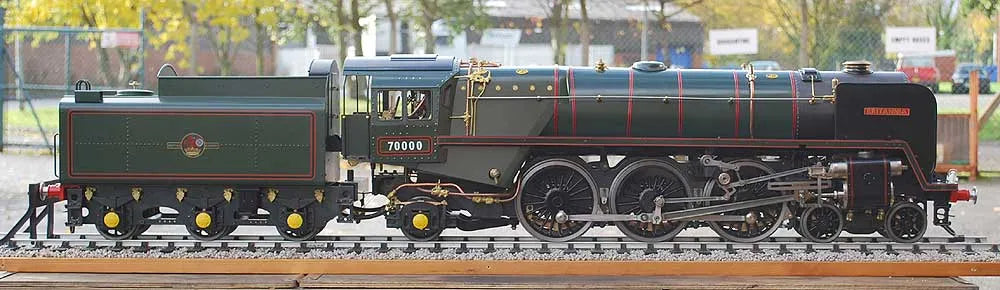 3 1/2 inch gauge OS "Britannia"