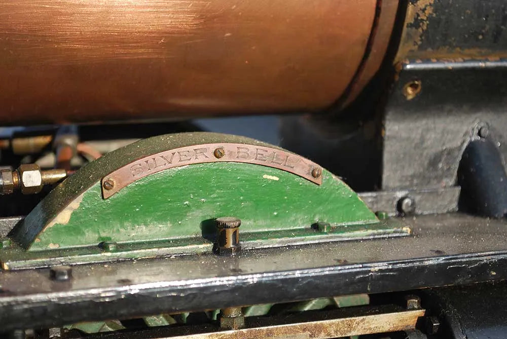 Dismantled 5 inch gauge 0-4-4T "Silver Belle"