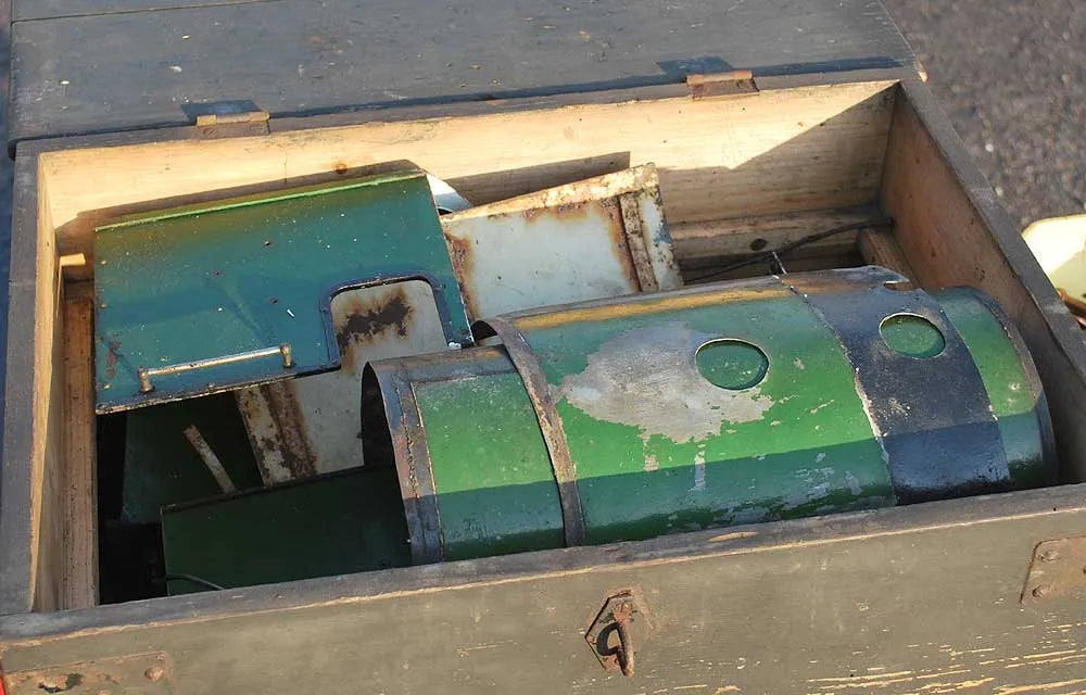 Dismantled 5 inch gauge 0-4-4T "Silver Belle"