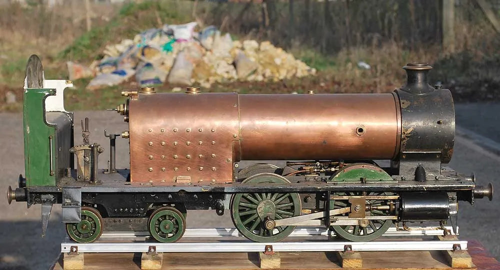 Dismantled 5 inch gauge 0-4-4T "Silver Belle"