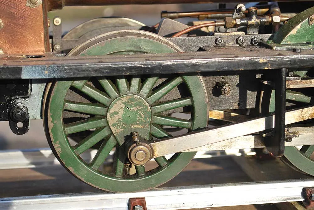 Dismantled 5 inch gauge 0-4-4T "Silver Belle"