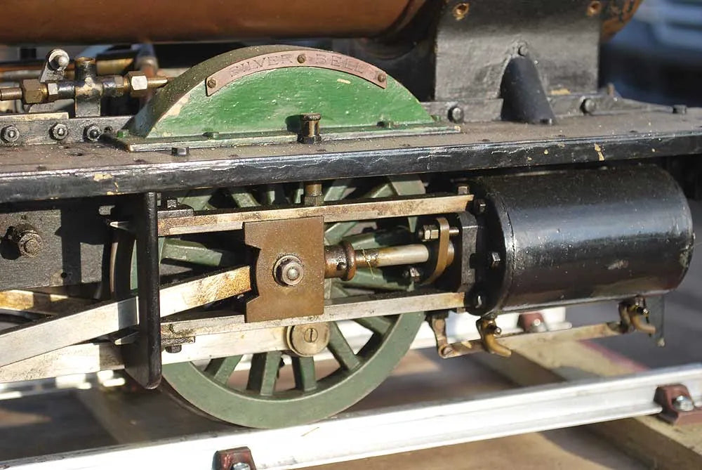 Dismantled 5 inch gauge 0-4-4T "Silver Belle"