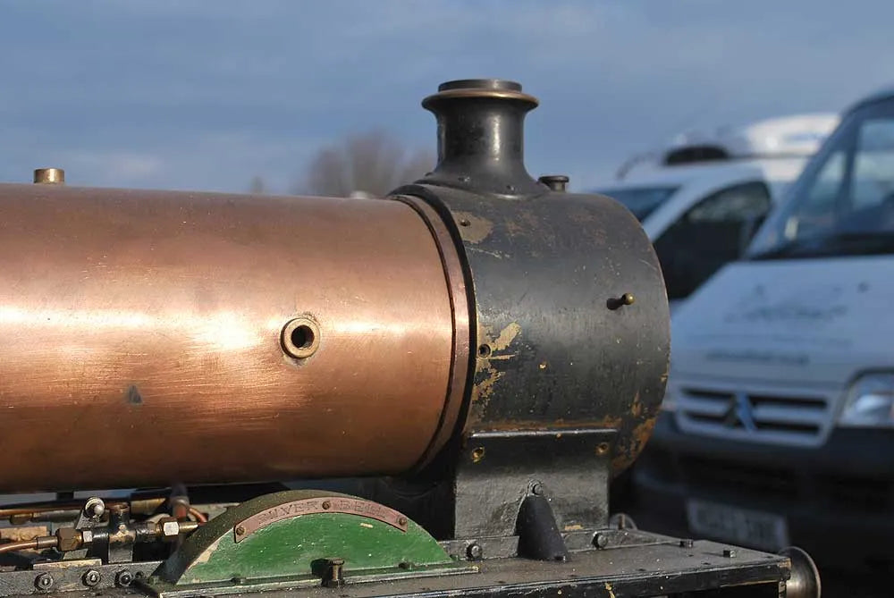 Dismantled 5 inch gauge 0-4-4T "Silver Belle"