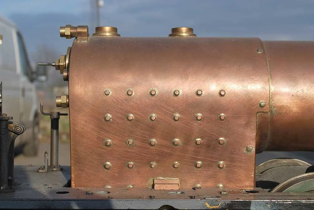 Dismantled 5 inch gauge 0-4-4T "Silver Belle"