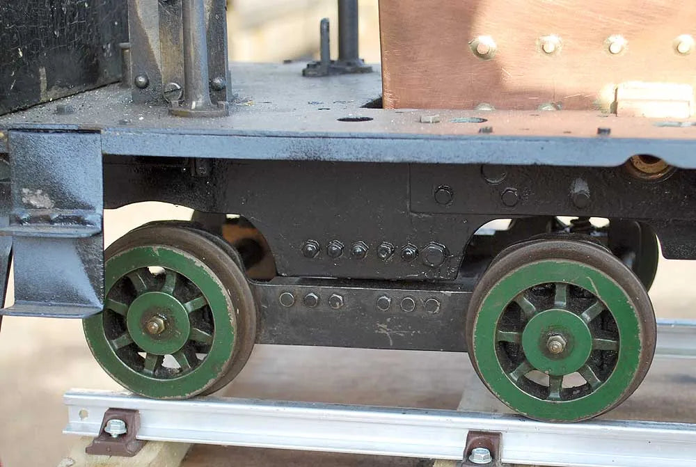Dismantled 5 inch gauge 0-4-4T "Silver Belle"