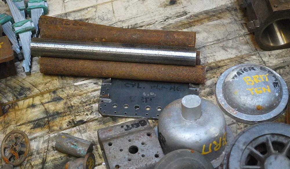 Part-built 7 1/4 inch gauge "Britannia"
