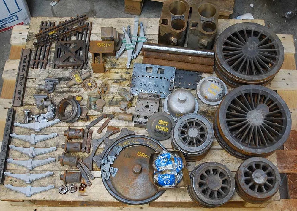Part-built 7 1/4 inch gauge "Britannia"