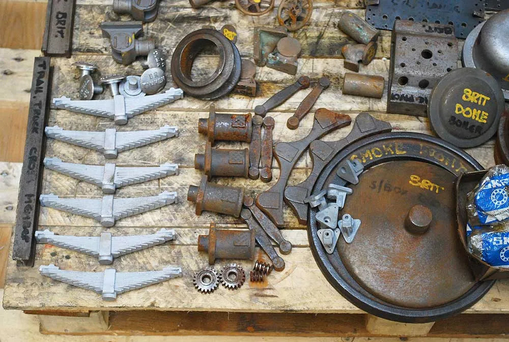 Part-built 7 1/4 inch gauge "Britannia"