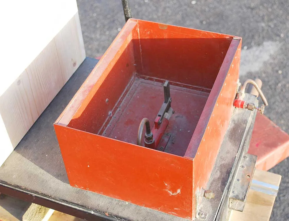 5 inch gauge four wheel braked driving truck