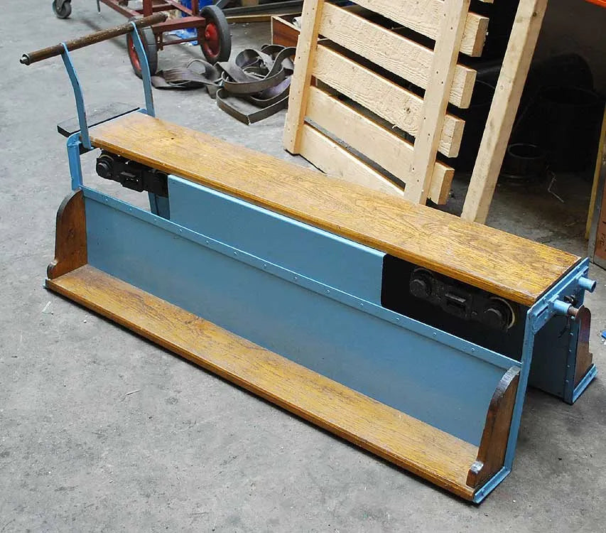 5 inch gauge raised level bogie passenger trolley
