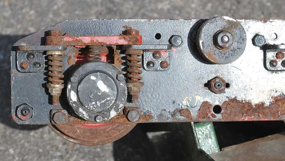 5 inch gauge raised level bogie passenger trolley