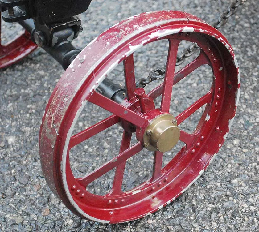 Part-built 3 inch scale Burrell