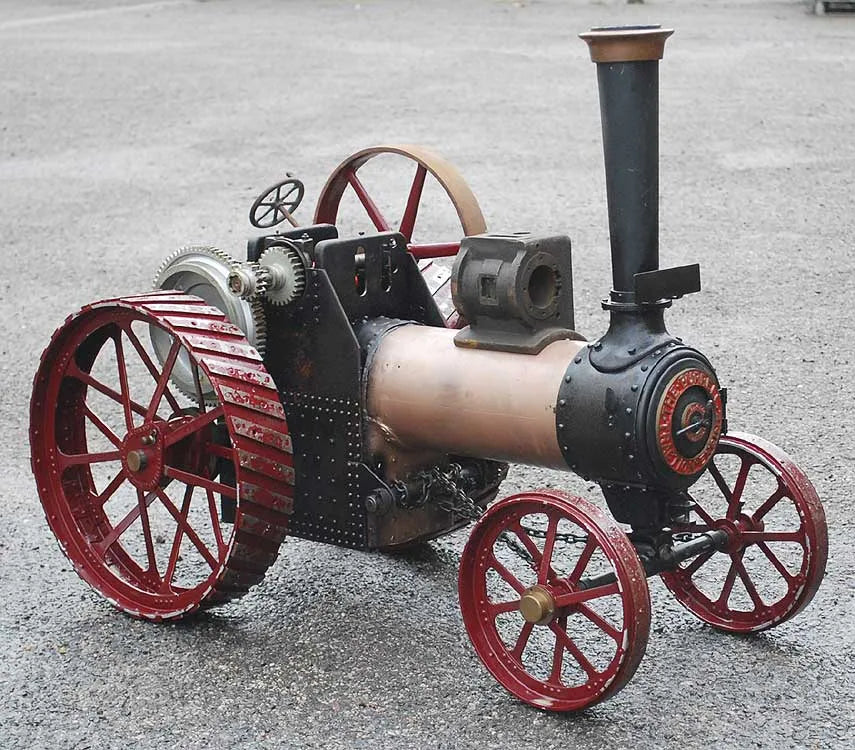 Part-built 3 inch scale Burrell