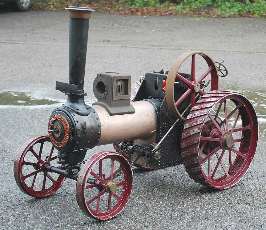 Part-built 3 inch scale Burrell