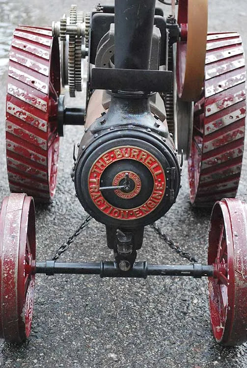 Part-built 3 inch scale Burrell