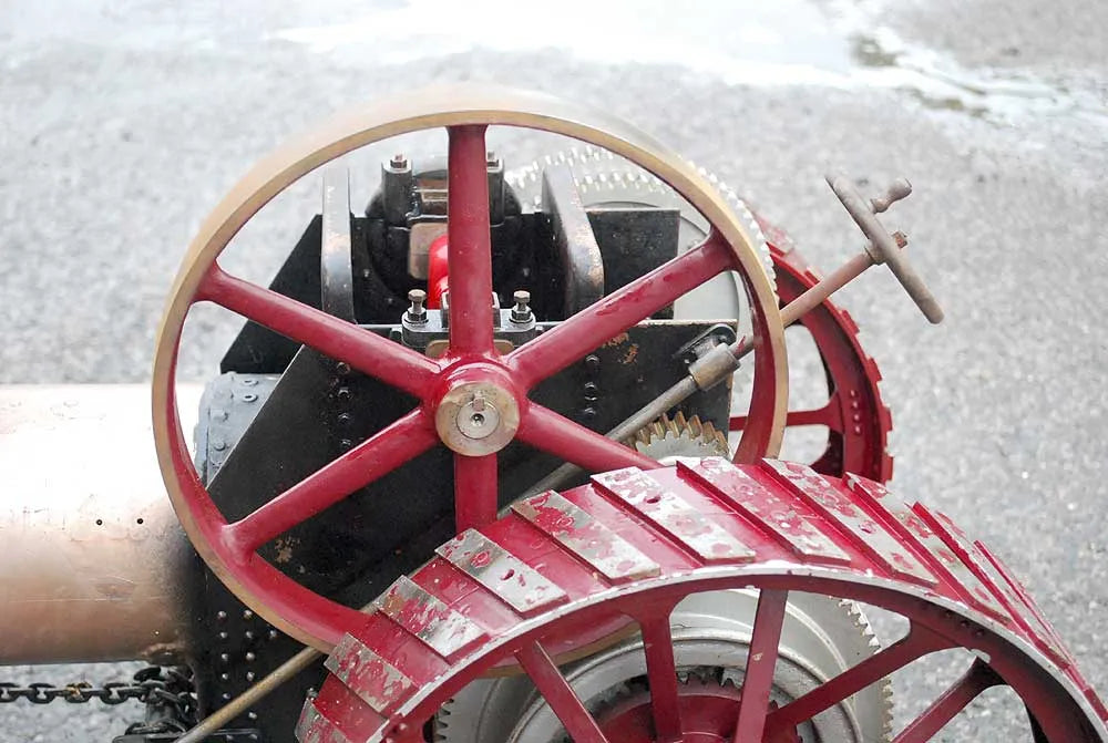 Part-built 3 inch scale Burrell