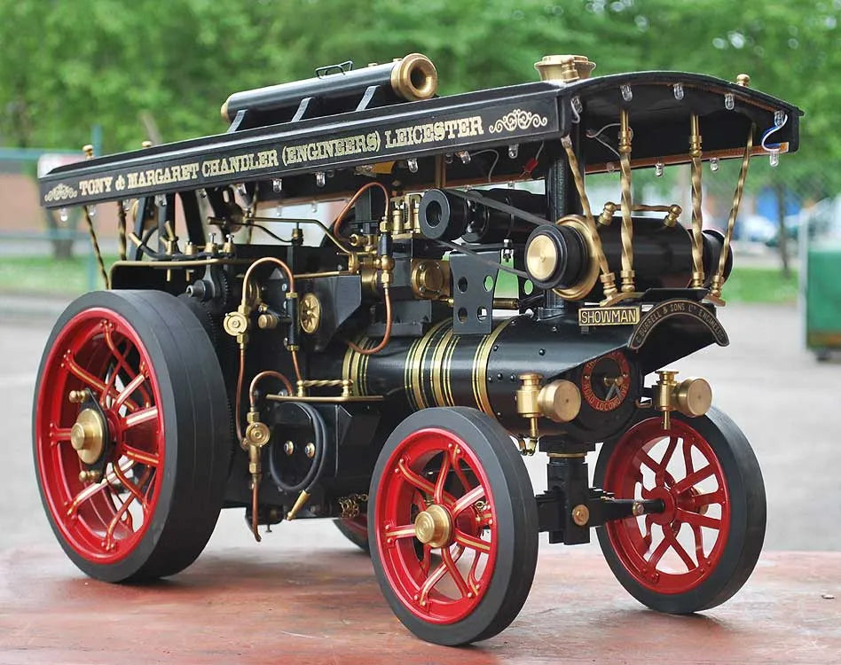 Markie Showmans engine gas-fired