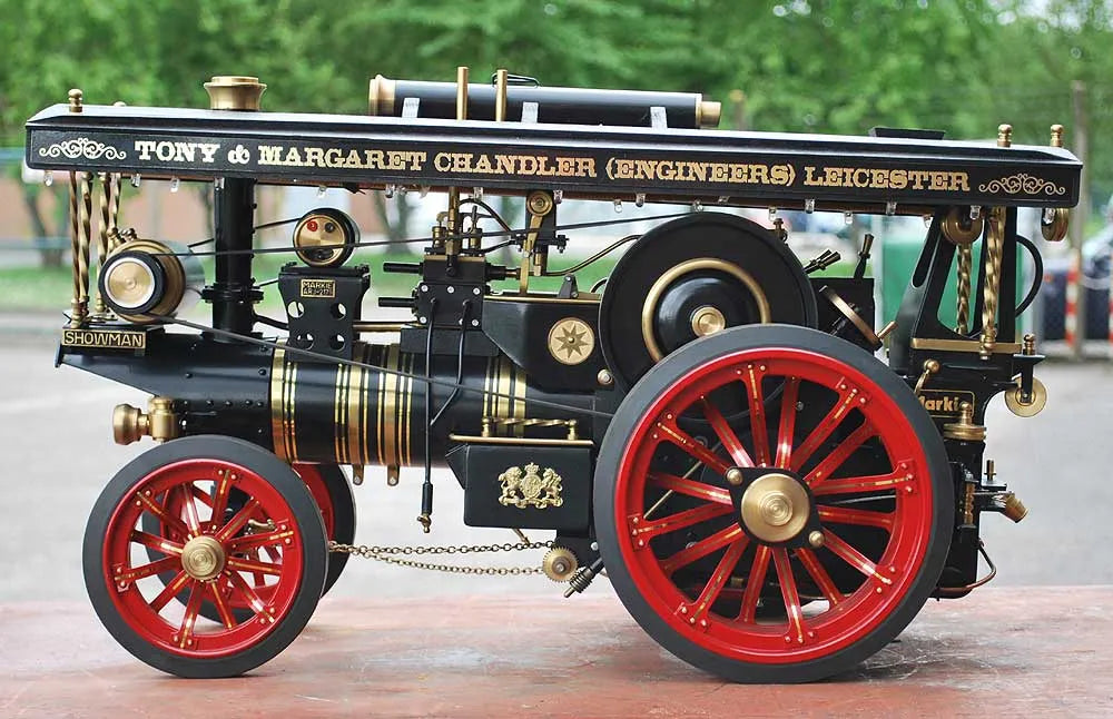 Markie Showmans engine gas-fired