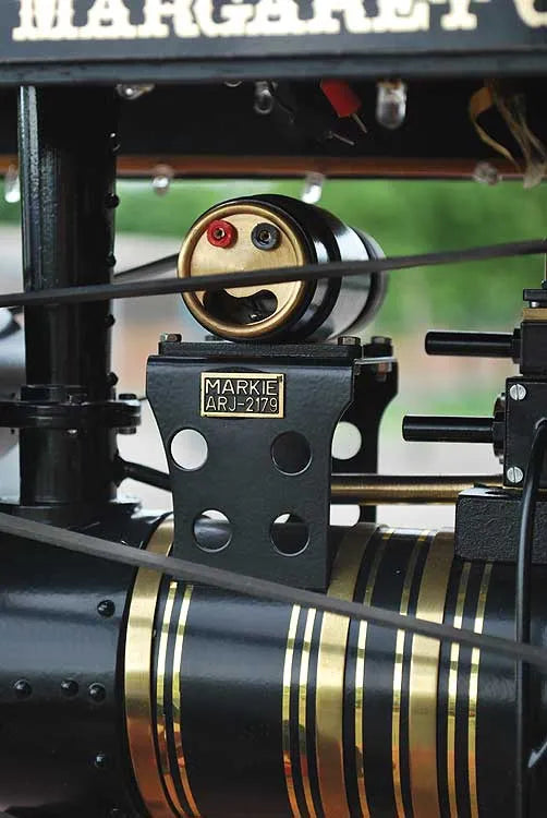 Markie Showmans engine gas-fired