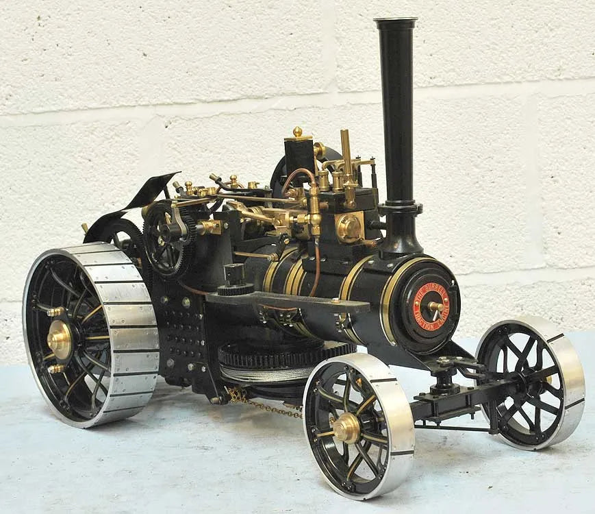 Markie ploughing engine gas-fired