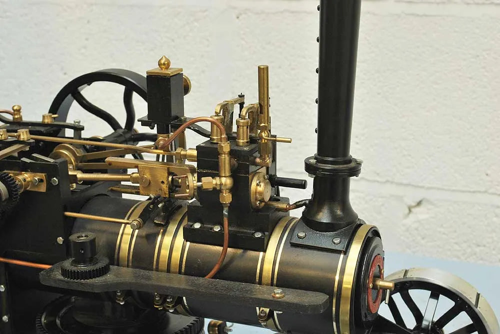 Markie ploughing engine gas-fired