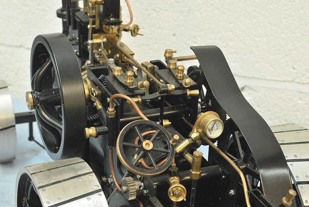 Markie ploughing engine gas-fired