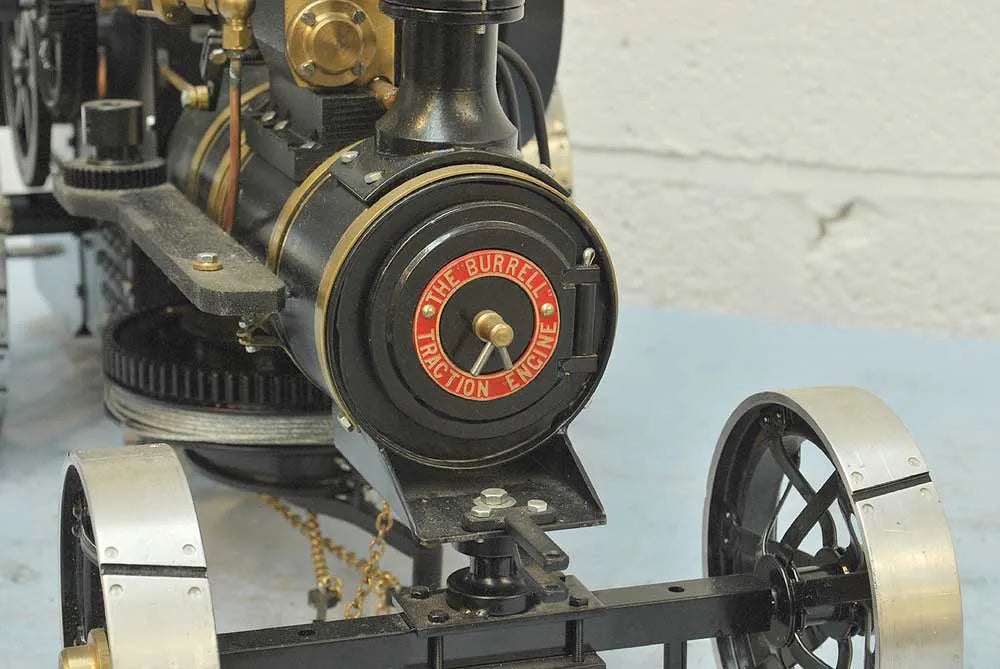 Markie ploughing engine gas-fired