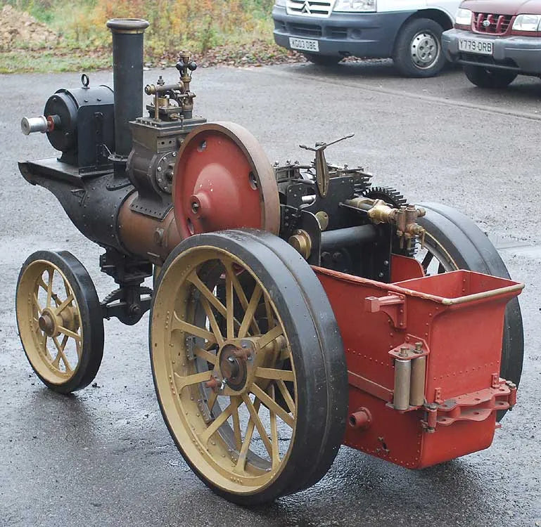 Part-built 4 inch scale Fowler DCC SRL