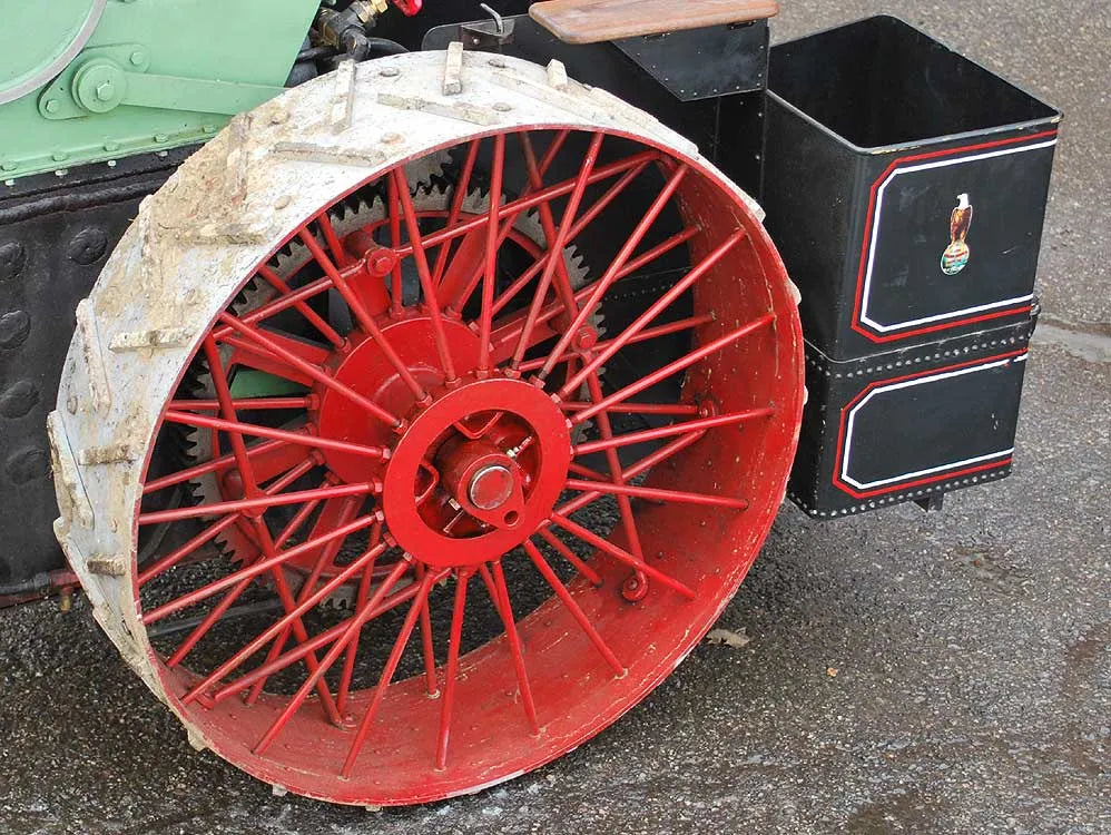 4 inch scale Case 45hp traction engine