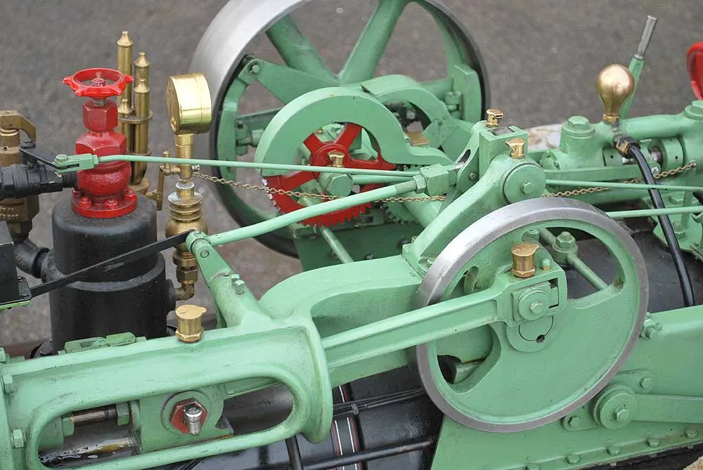 4 inch scale Case 45hp traction engine